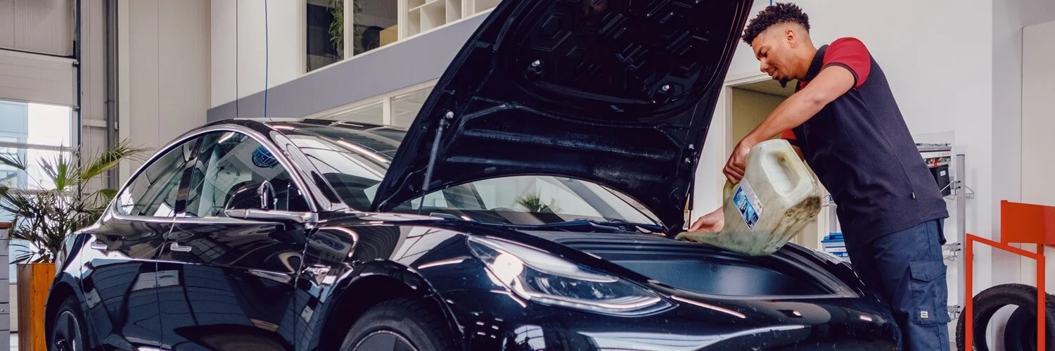 Onderhoud aan Elektrische auto's